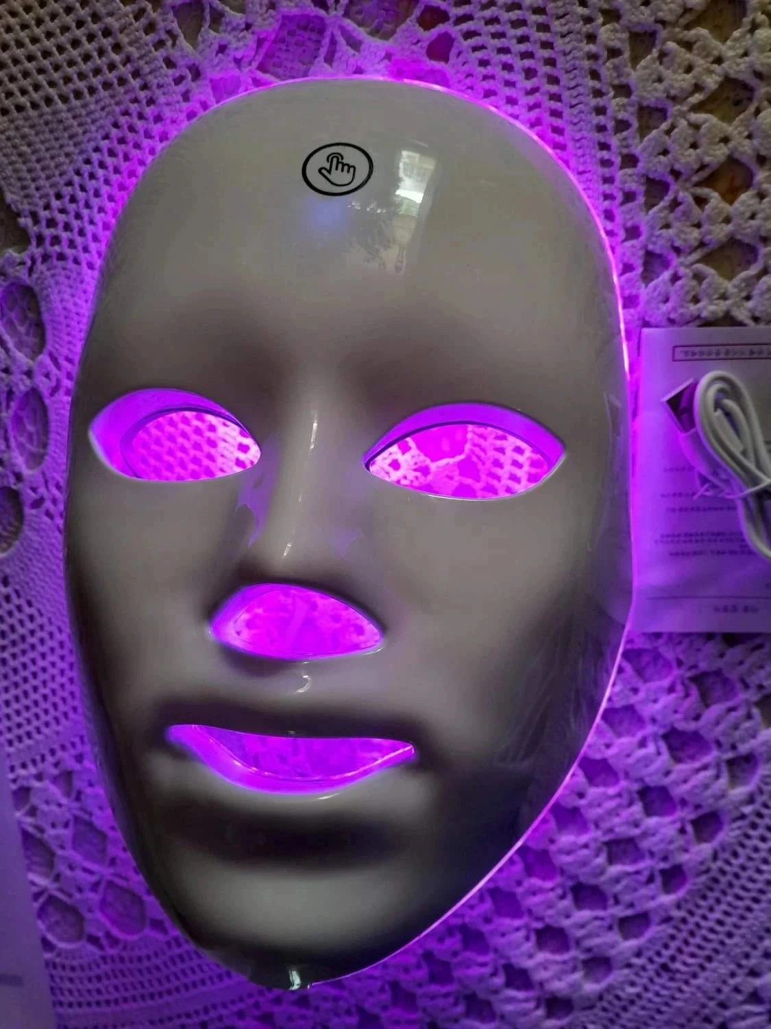 Máscara de belleza LED, 7 colores, Carga USB – photo 5
